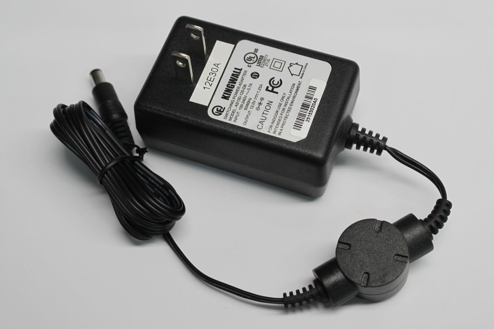 New 12V 1.25A Kingwall AS150-120-DB Switching Power Supply Ac Adapter
